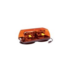 Vacuum Magnet Mount SAE I 15" Amber Rotator Mini Lightbar